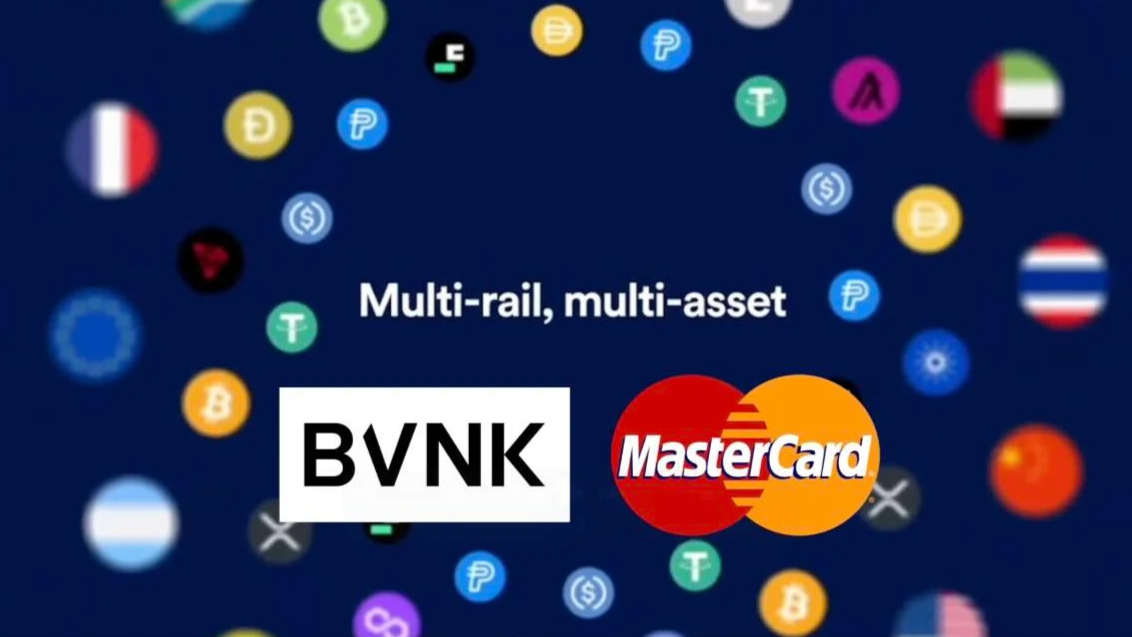 Mastercard and BVNK stablecoin payments acquisition artwork